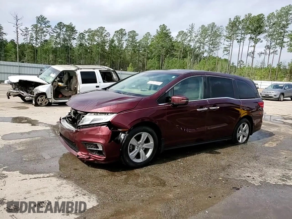 2018 Honda Odyssey EX-L z VIN 5FNRL6H75JB097041, wystawiony jako Copart lot #50617535 z przebiegiem 169 040 mil mil oraz Szkoda całkowita • Salvage title. Historia ofert i sprzedaży dostępna na DreamBid. Obrazek 15.