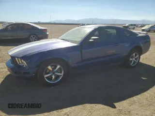 2005 Ford Mustang Deluxe with VIN 1ZVFT80N655135924, listed as a Copart auction lot 77573914 with 219,473 mi miles and Clean Title. Bid and sale history available at carsss.com. Image 1.