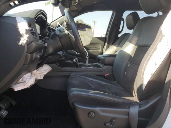 2021 Dodge Durango GT Plus with VIN 1C4RDHDG5MC692889, listed as a Copart auction lot 50168005 with 53,254 mi miles and Salvage Title. Bid and sale history available at DreamBid. Image 7.