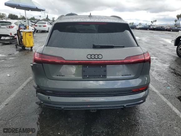 2022 Audi e-tron Chronos with VIN WA1VABGE4NB039244, listed as a Copart auction lot 49401054 with 22,300 mi miles. Bid and sale history available at carsss.com. Image 6.