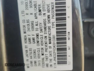 2010 Acura TSX z VIN JH4CU2F63AC013381, wystawiony jako Copart lot #55208655 z przebiegiem 290 141 mil mil oraz Tytuł czysty. Historia ofert i sprzedaży dostępna na DreamBid. Obrazek 12.