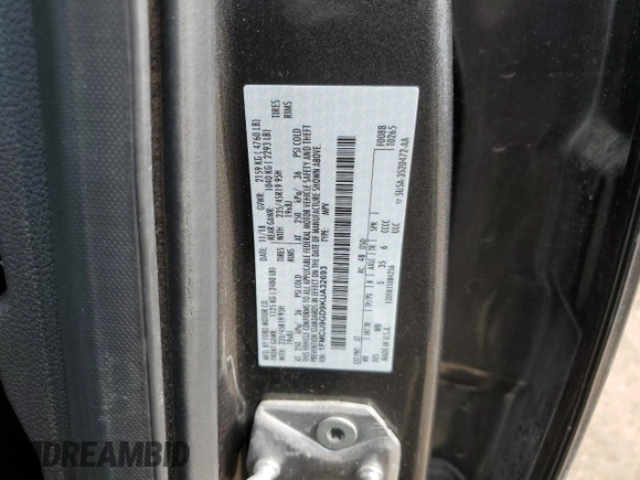 2019 Ford Escape SE with VIN 1FMCU9GD9KUA32693, listed as a Copart auction lot 50573005 with 98,383 mi miles and Clean Title. Bid and sale history available at carsss.com. Image 14.