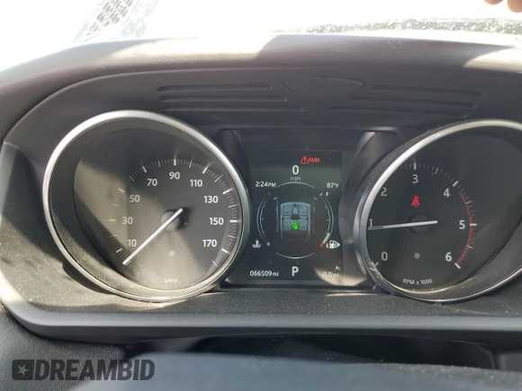2017 Land Rover Range Rover Sport SE with VIN SALWG2FK7HA126218, listed as a Copart auction lot 57438504 with 66,509 mi miles and Salvage Title. Bid and sale history available at carsss.com. Image 9.