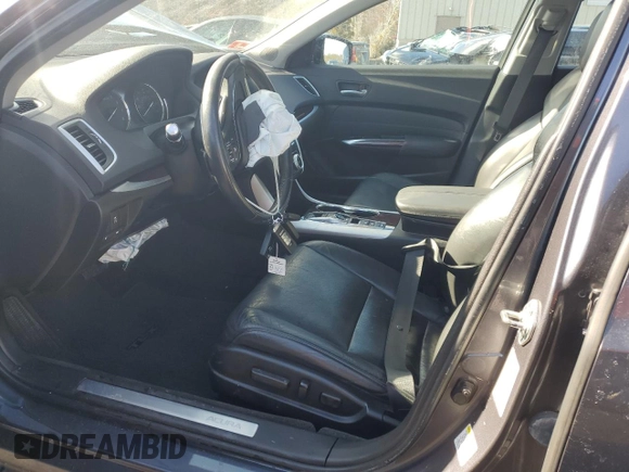 2017 Acura TLX V6 w/Technology Pkg with VIN 19UUB3F58HA000593, listed as a Copart auction lot 43967695 with 83,241 mi miles and Non Repairable. Bid and sale history available at carsss.com. Image 7.