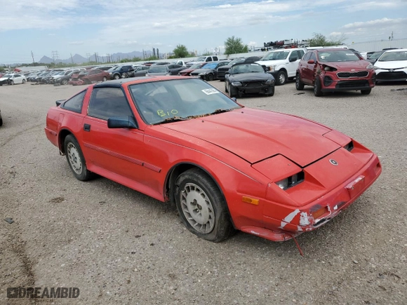 1986 Nissan 300ZX with VIN JN1CZ14S8GX105930, listed as a Copart auction lot 66442964 with NaN miles and Salvage Title. Bid and sale history available at carsss.com. Image 4.