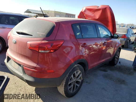 2014 Kia Sportage LX with VIN KNDPB3AC7E7635038, listed as a Copart auction lot 84241724 with 178,937 mi miles and Salvage Title. Bid and sale history available at carsss.com. Image 3.