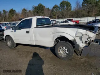 2014 Ford F-150 XL with VIN 1FTNF1CF4EKD16619, listed as a Copart auction lot 87113194 with 0 mi miles and Salvage Title. Bid and sale history available at carsss.com. Image 2.
