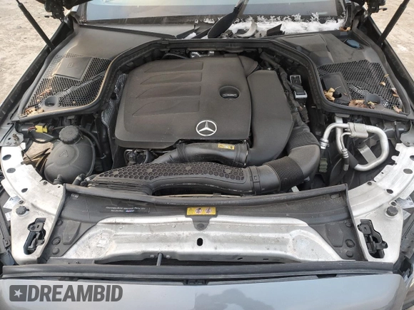 2019 Mercedes-Benz C 300 with VIN WDDWJ8EB4KF829336, listed as a Copart auction lot 83848514 with Not Provided miles and Salvage Title. Bid and sale history available at DreamBid. Image 11.