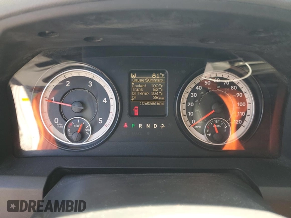 2016 Ram 1500 with VIN 3C6JR6DM1GG135625, listed as a Copart auction lot 53425645 with 109,566 mi miles and Clean title. Bid and sale history available at DreamBid. Image 9.