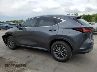 2022 Lexus NX 350h with VIN JTJAKCEZ0N5001874, listed as a Copart auction lot 58402925 with 21,016 mi miles and Salvage title. Bid and sale history available at DreamBid. Image 2.