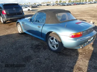 1996 BMW 3 Series Z3 1.9 with VIN 4USCH7324TLB70163, listed as a IAAI auction lot 41754480 with 128,783 mi miles and . Bid and sale history available at carsss.com. Image 3.