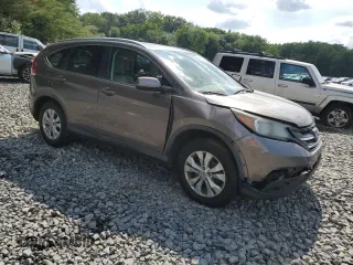 2013 Honda CR-V EX-L with VIN 5J6RM4H77DL041924, listed as a Copart auction lot 63707845 with 134,328 mi miles and Salvage title. Bid and sale history available at DreamBid. Image 4.
