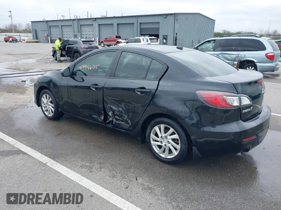 2012 Mazda 3 i Grand Touring with VIN JM1BL1W70C1657521, listed as a IAAI auction lot 41994605 with 165,912 mi miles and . Bid and sale history available at DreamBid. Image 3.