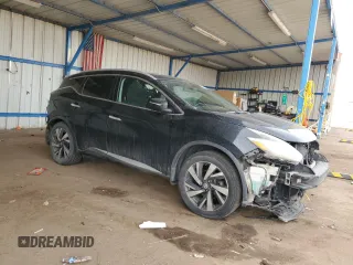 2015 Nissan Murano Platinum with VIN 5N1AZ2MH6FN226167, listed as a Copart auction lot 50410315 with 132,275 mi miles and Salvage Title. Bid and sale history available at carsss.com. Image 4.
