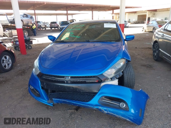 2015 Dodge Dart GT with VIN 1C3CDFEB3FD224075, listed as a IAAI auction lot 39038691 with 154,456 mi miles. Bid and sale history available at carsss.com. Image 11.