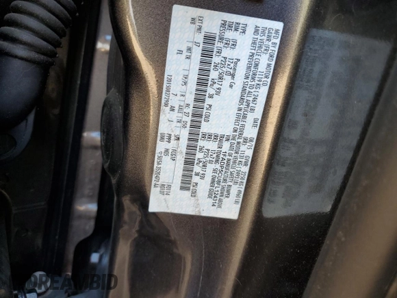 2015 Ford C-Max Energi SEL with VIN 1FADP5CU8FL124314, listed as a Copart auction lot 53102474 with 118,851 mi miles and Salvage Title. Bid and sale history available at carsss.com. Image 16.