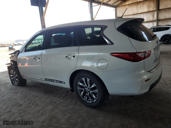 2014 Infiniti QX60 with VIN 5N1AL0MNXEC507359, listed as a Copart auction lot 50095575 with 171,094 mi miles and Salvage Title. Bid and sale history available at carsss.com. Image 2.