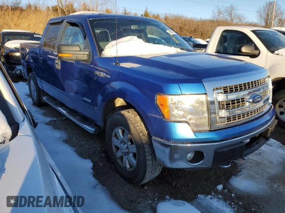 2013 Ford F-150 XL with VIN 1FTFW1ET5DFA05070, listed as a Copart auction lot 41687145 with 239,997 mi miles and Clean title. Bid and sale history available at DreamBid. Image 4.