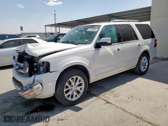 2015 Ford Expedition Limited z VIN 1FMJU2AT0FEF33762, wystawiony jako Copart lot #61038895 z przebiegiem 18 609 mil mil oraz Szkoda całkowita • Salvage title. Historia ofert i sprzedaży dostępna na DreamBid. Obrazek 1.