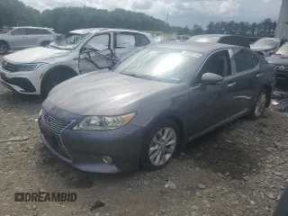 2013 Lexus ES 300h with VIN JTHBW1GG2D2001451, listed as a Copart auction lot 63705135 with Not provided miles and Salvage title. Bid and sale history available at DreamBid. Image 1.