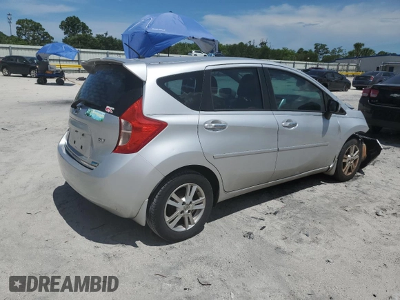 2015 Nissan Note SR with VIN 3N1CE2CP1FL358760, listed as a Copart auction lot 64343595 with 129,730 mi miles and Clean title. Bid and sale history available at DreamBid. Image 3.