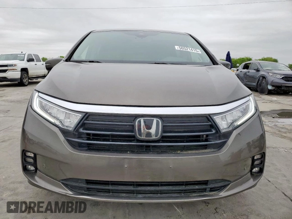 2022 Honda Odyssey Touring with VIN 5FNRL6H80NB021824, listed as a Copart auction lot 50521415 with 37,124 mi miles and Salvage Title. Bid and sale history available at DreamBid. Image 5.