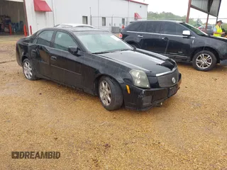 2003 Cadillac CTS with VIN 1G6DM57NX30166053, listed as a IAAI auction lot 42073872 with 276,691 mi miles. Bid and sale history available at carsss.com. Image 1.