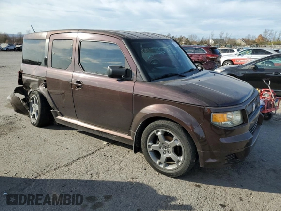 2007 Honda Element with VIN 5J6YH17997L012642, listed as a Copart auction lot 78231654 with Not Provided miles and Salvage Title. Bid and sale history available at DreamBid. Image 4.