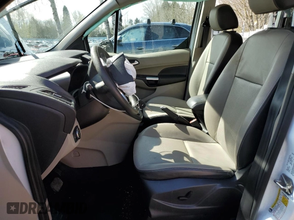2015 Ford Transit Connect XLT with VIN NM0AE8F78F1204103, listed as a Copart auction lot 50800425 with 83,075 mi miles and Salvage title. Bid and sale history available at DreamBid. Image 7.