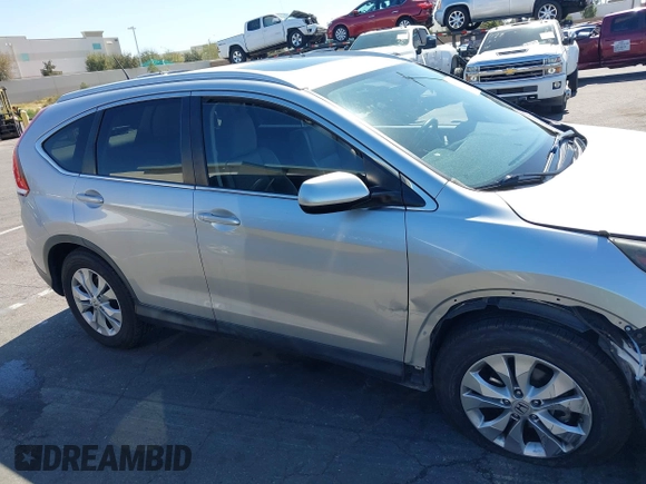 2012 Honda CR-V EX-L with VIN JHLRM4H7XCC025384, listed as a IAAI auction lot 41763825 with 93,824 mi miles. Bid and sale history available at carsss.com. Image 14.
