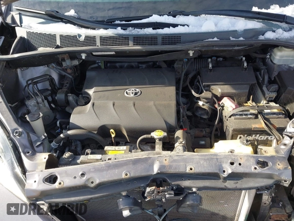 2013 Toyota Sienna LE with VIN 5TDJK3DC8DS056730, listed as a IAAI auction lot 41141247 with 166,579 mi miles and . Bid and sale history available at DreamBid. Image 10.