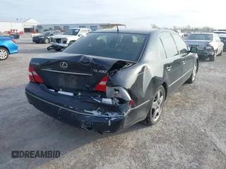 2005 Lexus LS 430 with VIN JTHBN36F155019723, listed as a IAAI auction lot 41897964 with 115,995 mi miles and . Bid and sale history available at DreamBid. Image 6.