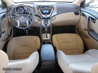 2012 Hyundai Elantra Limited with VIN KMHDH4AE1CU329438, listed as a Copart auction lot 50076205 with 204,557 mi miles and Clean Title. Bid and sale history available at carsss.com. Image 8.