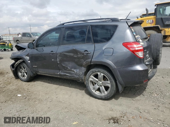 2009 Toyota RAV4 Sport with VIN JTMBF32VX95005188, listed as a Copart auction lot 65836685 with 239,350 mi miles and Salvage title. Bid and sale history available at DreamBid. Image 2.