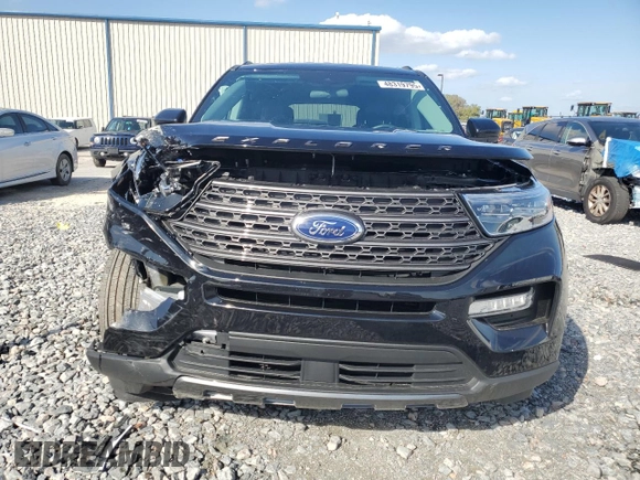 2024 Ford Explorer XLT with VIN 1FMSK7DH6RGA59839, listed as a Copart auction lot 48319795 with 12,070 mi miles and Salvage Title. Bid and sale history available at carsss.com. Image 5.
