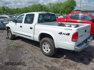 2004 Dodge Dakota SLT with VIN 1D7HG48N14S709199, listed as a IAAI auction lot 42096415 with 188,907 mi miles and . Bid and sale history available at DreamBid. Image 3.