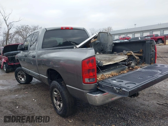 2005 Dodge 2500 SLT with VIN 3D7KS28C55G822248, listed as a IAAI auction lot 41110680 with 245,921 mi miles and . Bid and sale history available at DreamBid. Image 3.