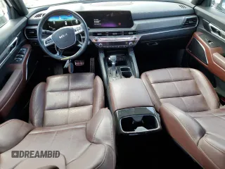 2023 Kia Telluride SX Prestige X-Pro z VIN 5XYP5DGC6PG406392, wystawiony jako Copart lot #49264035 z przebiegiem 25 815 mil mil oraz Szkoda całkowita • Salvage title. Historia ofert i sprzedaży dostępna na DreamBid. Obrazek 8.