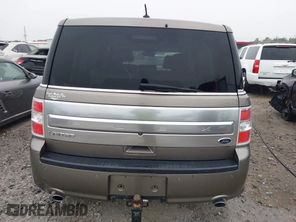 2014 Ford Flex Limited with VIN 2FMGK5D89EBD17931, listed as a IAAI auction lot 41852159 with 105,522 mi miles. Bid and sale history available at carsss.com. Image 16.