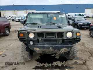 2003 Hummer H2 with VIN 5GRGN23U93H122807, listed as a Copart auction lot 54326474 with 161,945 mi miles and Salvage Title. Bid and sale history available at carsss.com. Image 5.