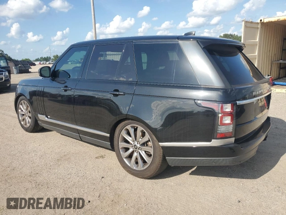 2017 Land Rover Range Rover z VIN SALGR2FK7HA325980, wystawiony jako Copart lot #62065225 z przebiegiem 95 284 mil mil oraz Czysty tytuł • Clean title. Historia ofert i sprzedaży dostępna na DreamBid. Obrazek 2.