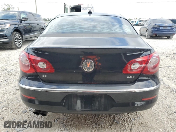 2011 Volkswagen CC Sport with VIN WVWMN7ANXBE716982, listed as a Copart auction lot 79698444 with 153,815 mi miles and Salvage Title. Bid and sale history available at DreamBid. Image 6.