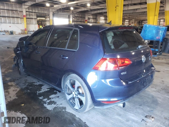 2017 Volkswagen GTI S z VIN 3VW4T7AU1HM014448, wystawiony jako Copart lot #65749292 z przebiegiem 58 508 mil mil oraz . Historia ofert i sprzedaży dostępna na DreamBid. Obrazek 3.