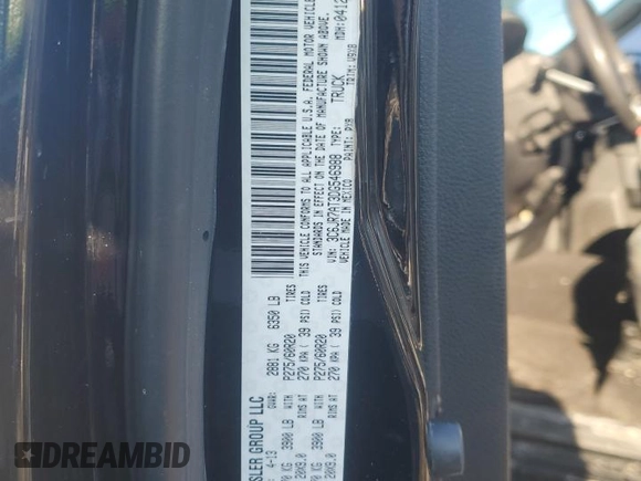 2013 Ram 1500 Express with VIN 3C6JR7AT3DG546988, listed as a Copart auction lot 42492705 with 167,336 mi miles and Salvage title. Bid and sale history available at DreamBid. Image 12.