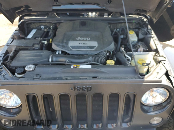 2014 Jeep Wrangler Unlimited Sahara with VIN 1C4HJWEG5EL312006, listed as a Copart auction lot 61821445 with 159,416 mi miles and Salvage title. Bid and sale history available at DreamBid. Image 11.