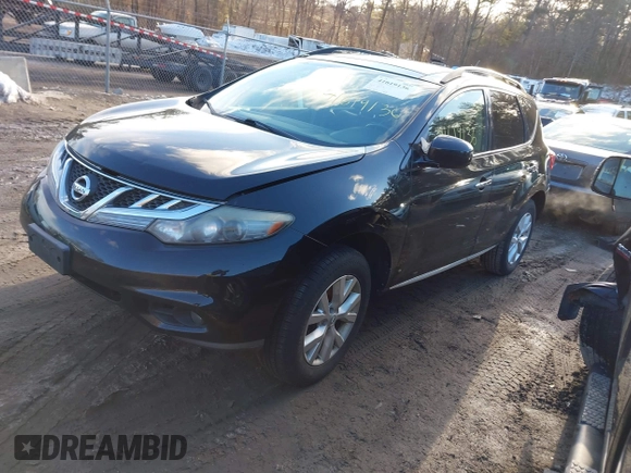 2013 Nissan Murano SV with VIN JN8AZ1MW1DW319025, listed as a IAAI auction lot 41619136 with 137,207 mi miles. Bid and sale history available at carsss.com. Image 17.