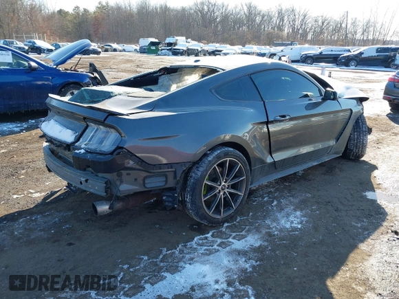 2018 Ford Mustang EcoBoost with VIN 1FA6P8TH0J5137729, listed as a IAAI auction lot 41379739 with Not Provided miles and . Bid and sale history available at carsss.com. Image 4.