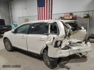 2008 Ford Edge Limited with VIN 2FMDK39C88BB12710, listed as a Copart auction lot 83646774 with 0 mi miles and Salvage Title. Bid and sale history available at carsss.com. Image 2.