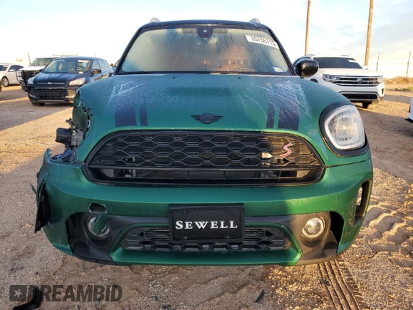 2022 MINI Countryman Cooper S with VIN WMZ53BR07N3N52547, listed as a Copart auction lot 55755715 with 30,204 mi miles and Salvage title. Bid and sale history available at DreamBid. Image 5.