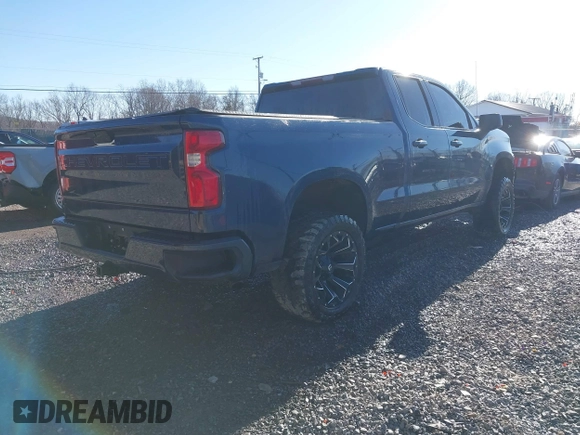 2019 Chevrolet Silverado 1500 RST with VIN 1GCRYEEKXKZ314227, listed as a IAAI auction lot 41505542 with 156,307 mi miles and . Bid and sale history available at DreamBid. Image 4.